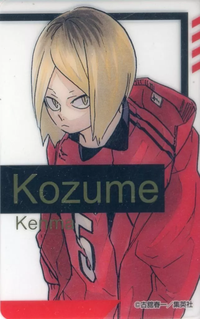 ハイキュー　ファンパーク　アクリルブロッキー　クリアカード　孤爪研磨 ハイキュー ファンパーク アクリルブロッキー クリアカード 孤爪研磨