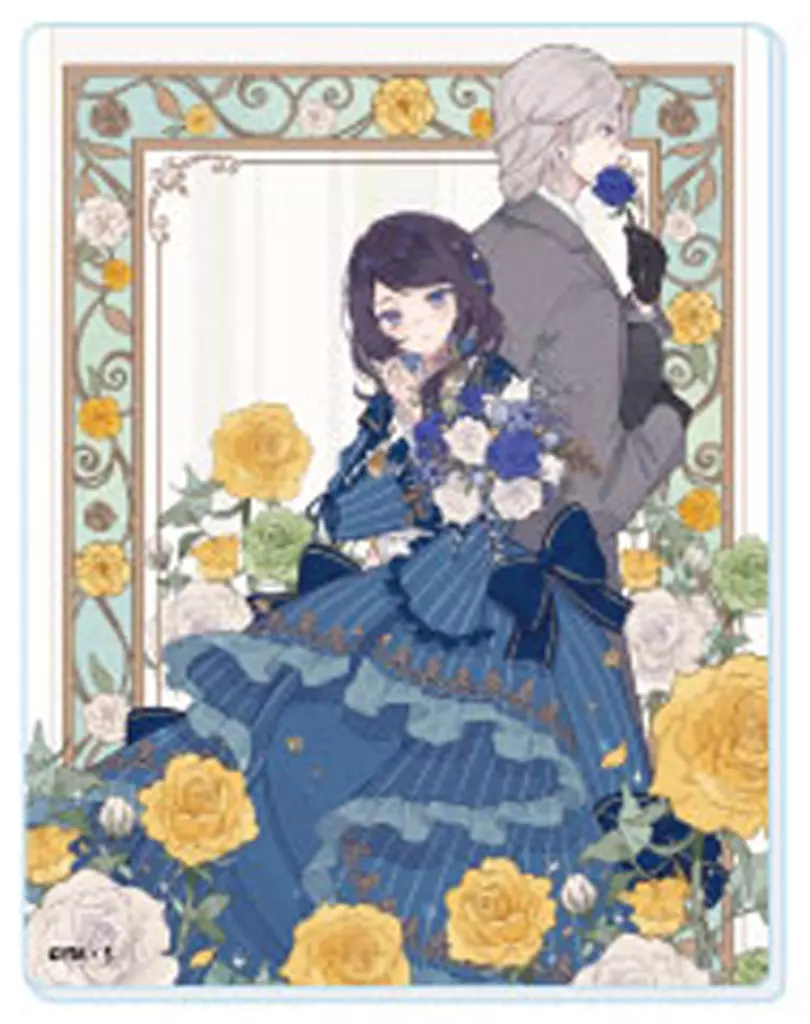 青薔薇アンティークの小公女 「富士見L文庫フェア アクリルカード 01.公式イラスト」