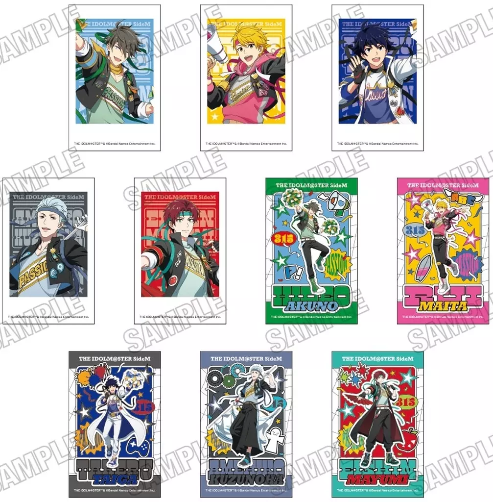 全10種セット 「アイドルマスター SideM 描き下ろしミニフォトカードコレクション」