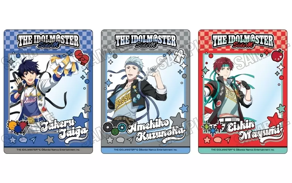 タケル＆雨彦＆鋭心 描き下ろしクリアカードセット vol.2 「アイドルマスター SideM」