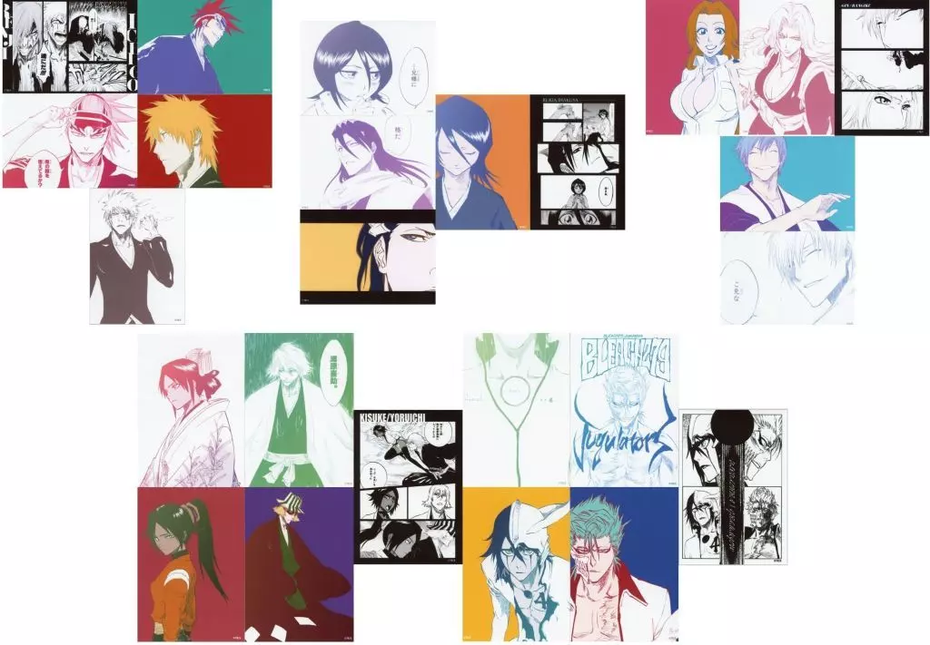 駿河屋 -<中古>全5種セット 「BLEACH-ブリーチ- ブロマイド5枚セット