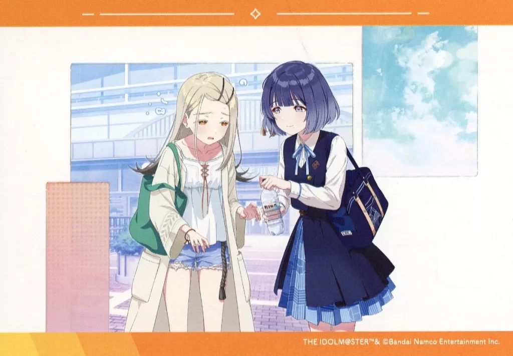 ほっとけないクラスメイト 「学園アイドルマスター×ばくだん焼本舗 第2弾 池袋店限定 POP UP トレーディングサポートブロマイド」