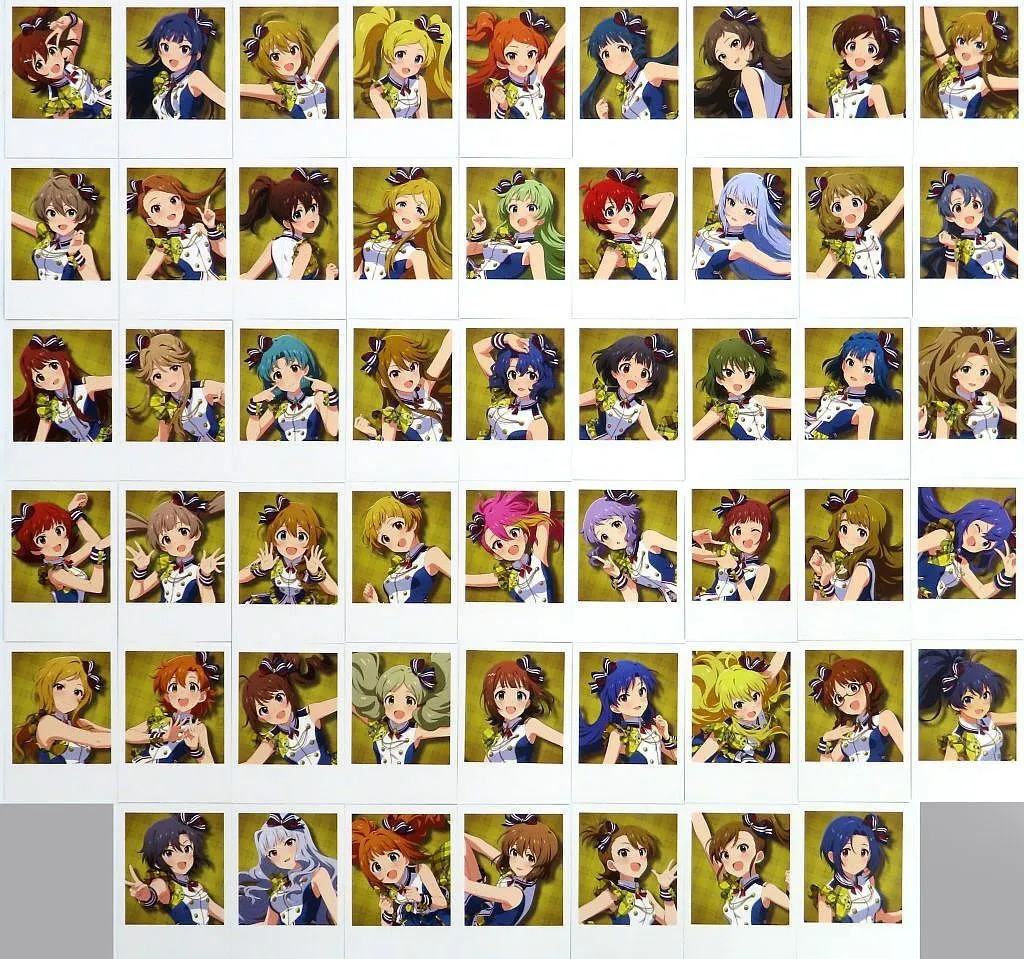全52種セット 「アイドルマスター ミリオンライブ! シアターデイズ 8th Anniversary in AKIHABARA ～秋葉原っぱフェスティバル～ トレーディングインスタントフォト風カード クリエイト∞フェスティバル」