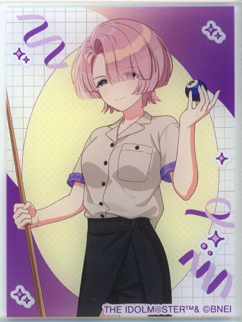 有村麻央 「学園アイドルマスター×ROUND1 描き下ろし ボウリングシャツver. トレーディングアクリルカード」