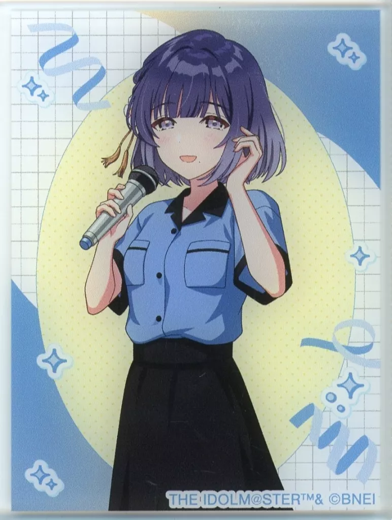 秦谷美鈴 「学園アイドルマスター×ROUND1 描き下ろし ボウリングシャツver. トレーディングアクリルカード」