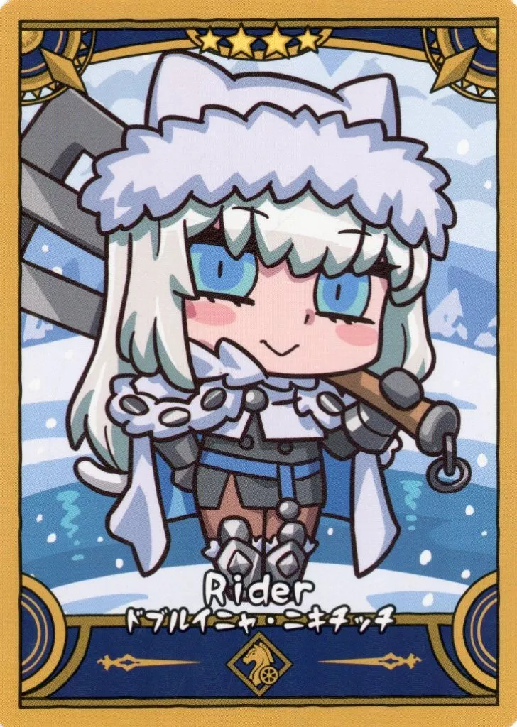ライダー/ドブルイニャ・ニキチッチ 「Fate/Grand Order Fes. 2025 ～10th Anniversary～ Fate/Final Journey コレクションカード Cパック」