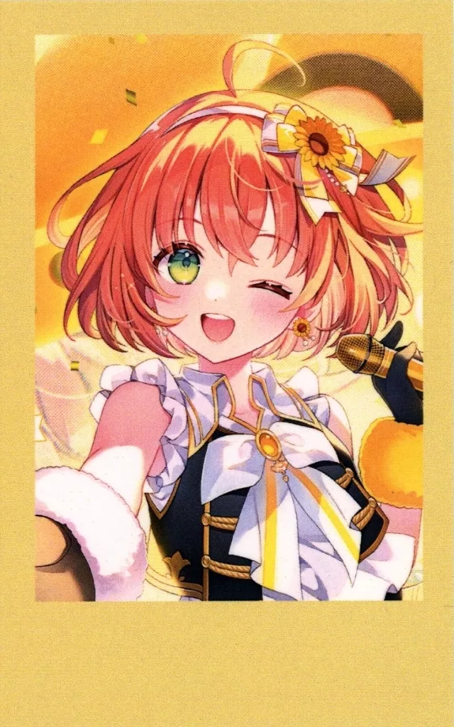 本間ひまわり 2024誕生日グッズ チェキ 本間ひまわり誕生日グッズ＆ボイス2024｜にじさんじオフィシャルストア