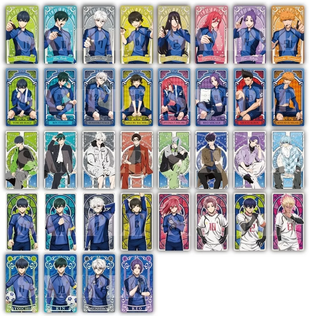 キャラカード　全36種セット 「ブルーロック アルカナカードコレクション2」
