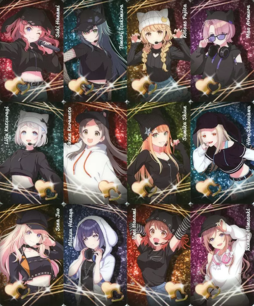 全12種セット 「学園アイドルマスター×カラオケの鉄人 Vol.2 トレーディングビジュアルカード」