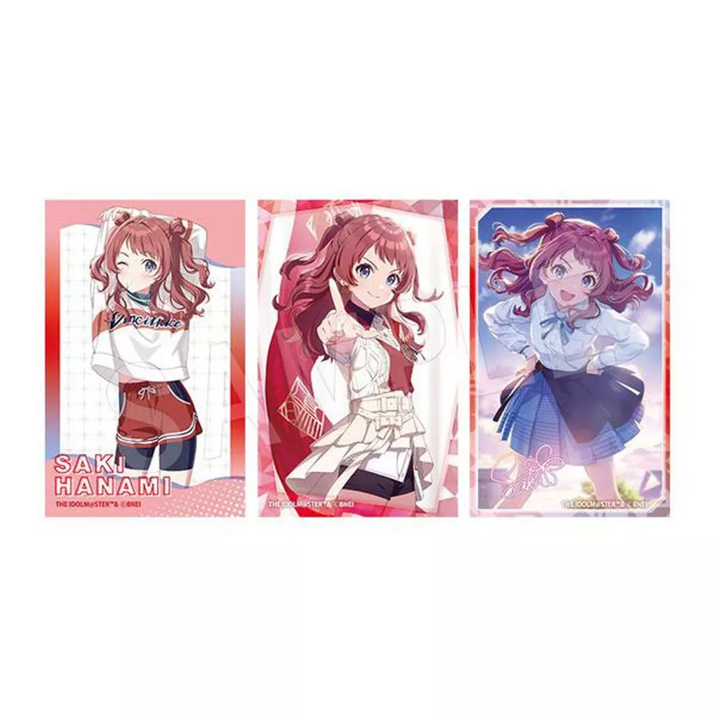 [新品] 花海咲季 ハードブロマイド(3枚セット) 「学園アイドルマスター」