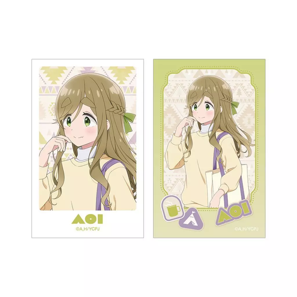 [新品] 犬山あおい 描き下ろし イラストカード2枚セット 歩みver. 「ゆるキャン△ SEASON3」