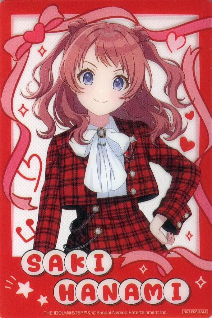 花海咲季 オリジナル クリアカード 「学園アイドルマスター×セブンイレブン」 対象商品購入特典