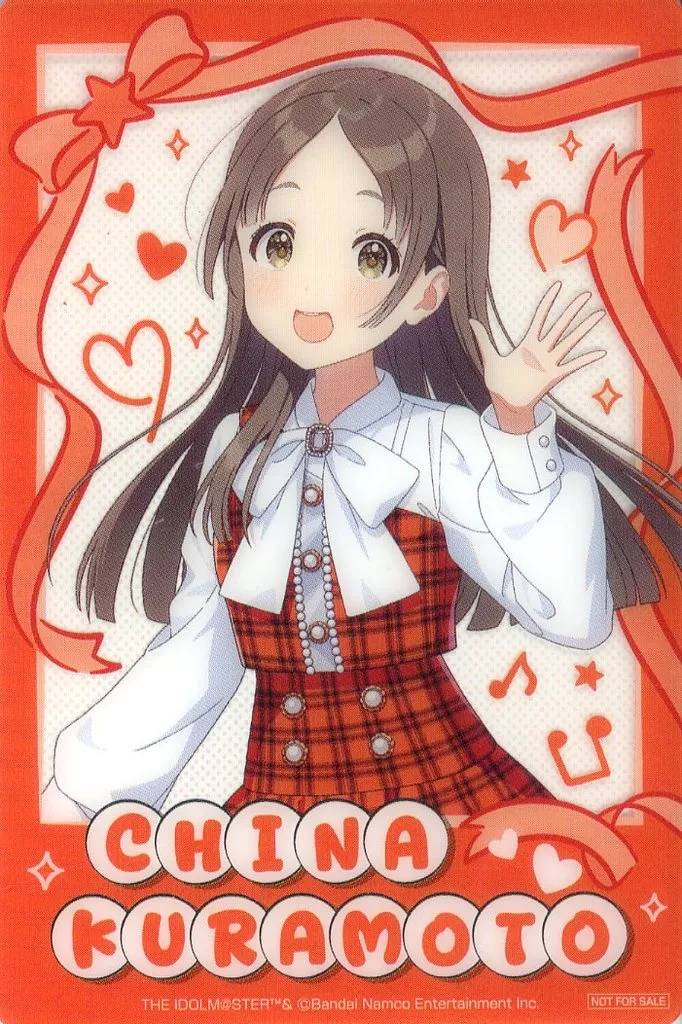 倉本千奈 オリジナル クリアカード 「学園アイドルマスター×セブンイレブン」 対象商品購入特典