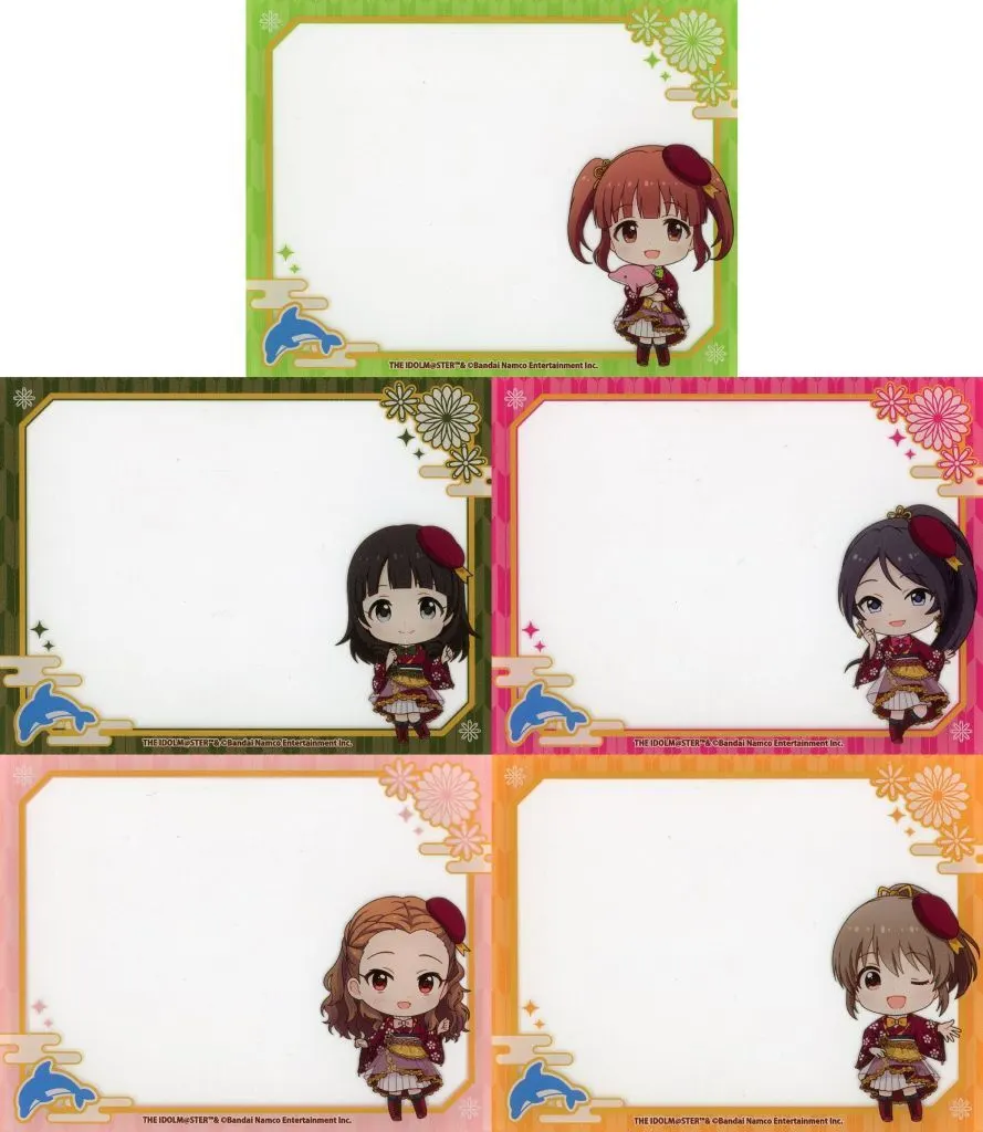 全5種セット 「アイドルマスターシリーズ 伊勢・鳥羽・志摩をぐるっと巡る! THE ISE-SHIM＠STER アクリルカード(アイドルマスター シンデレラガールズ/ミニキャライラスト)」