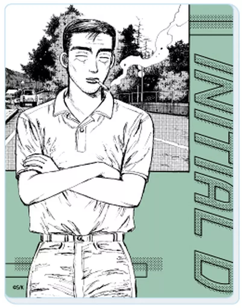 藤原文太 「アクリルカード 頭文字D 01.公式イラスト」_image