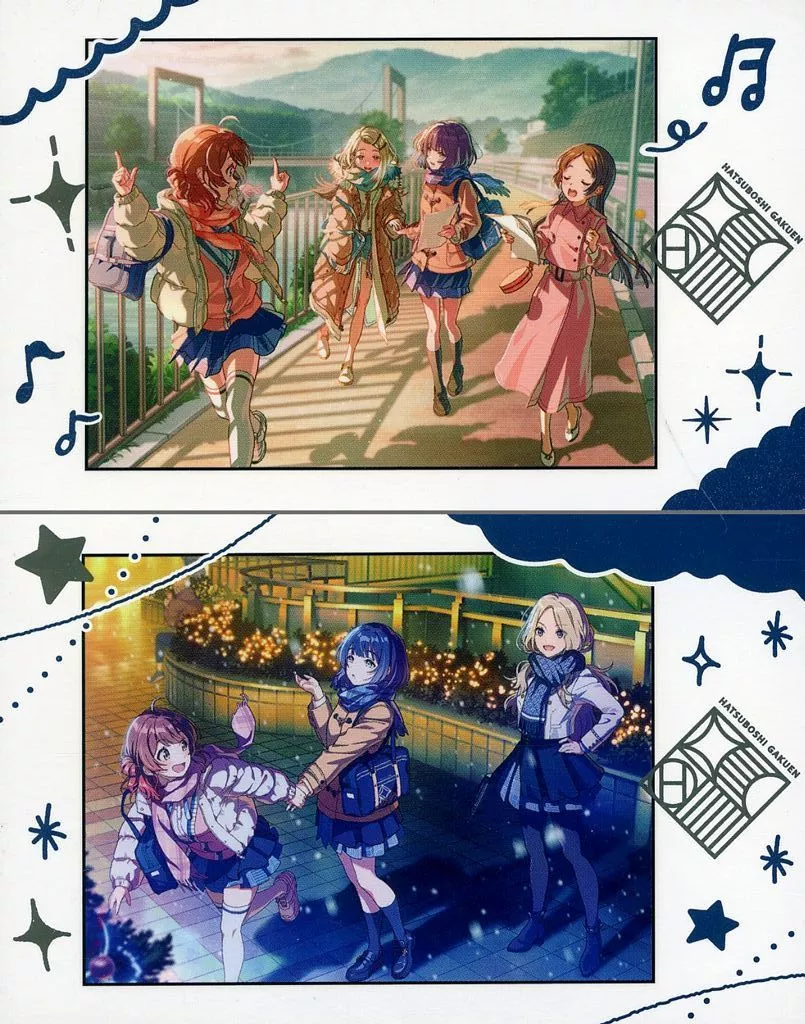 サポートカード(青) フォトカードセット 「一番くじ 学園アイドルマスター Part3」 G賞