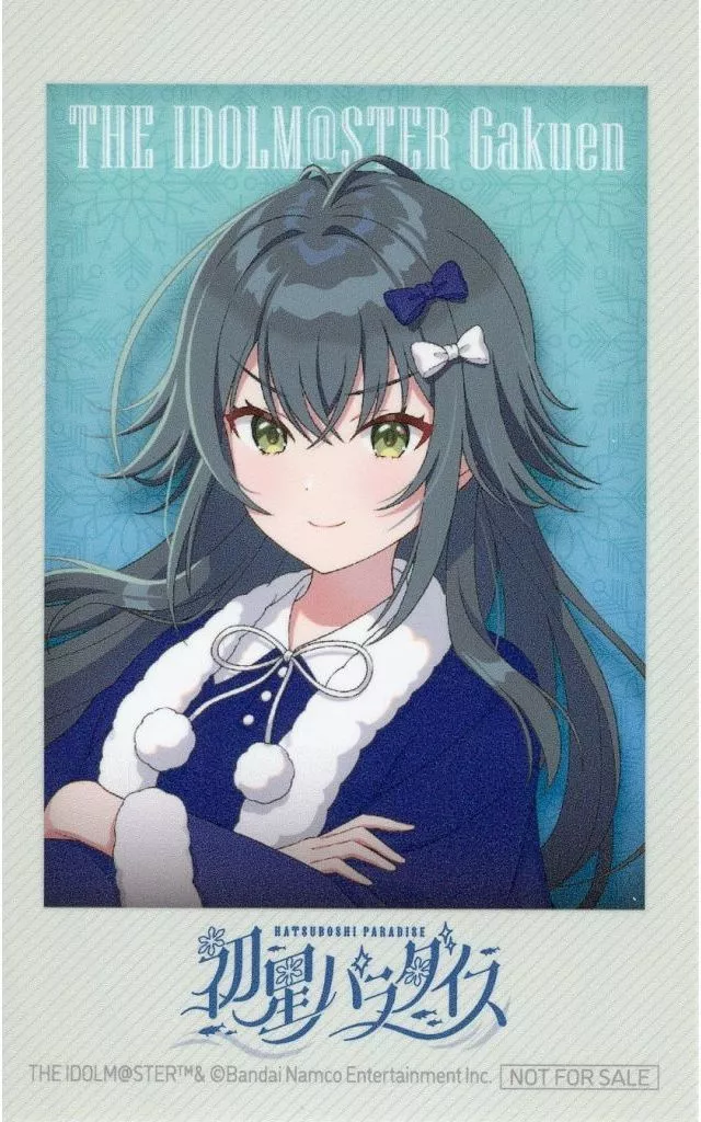 月村手毬 フォト風カード 「学園アイドルマスター×横浜・八景島シーパラダイス 初星パラダイス」 対象商品購入特典