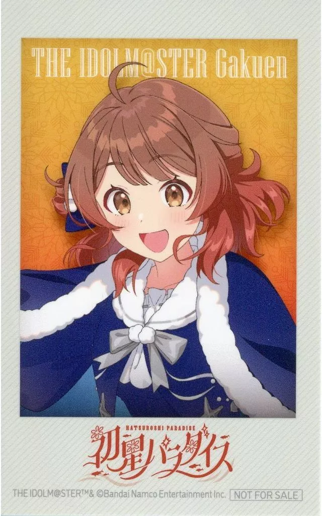 花海佑芽 フォト風カード 「学園アイドルマスター×横浜・八景島シーパラダイス 初星パラダイス」 対象商品購入特典