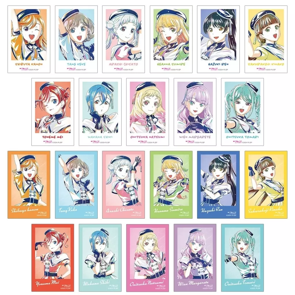 全20種セット 「ラブライブ!スーパースター!! 描き下ろし スーパースター!!ver. トレーディング Ani-Art インスタントカメラ風イラストカード」