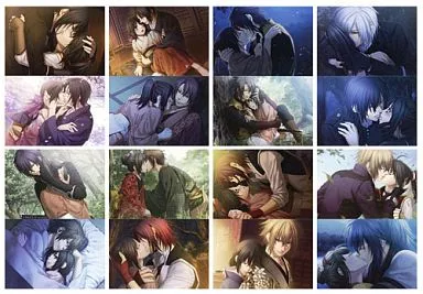 薄桜鬼 恋文セット 名言録 発売記念キャンペーン ポストカード 全16種 駿河屋 -<中古>恋文セット(ポストカード16枚組) 「薄桜鬼 名言録