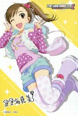 双海真美 ポストカード 「アイドルマスター2」 2012年アニメイト夏のAVまつりポイント景品