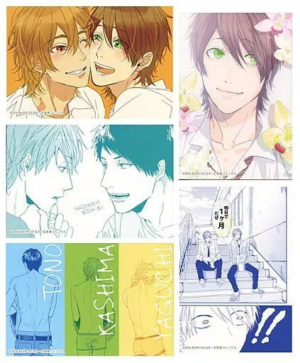 ヤリチン☆ビッチ部　キャラ福くじ　E賞　ポストカード　コンプリートセット 駿河屋 -<中古>B ポストカードセット(5枚入) 「ヤリチン☆ビッチ部