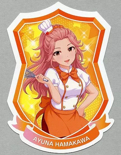 浜川愛結奈 ダイカットポストカード 「アイドルマスター シンデレラガールズ」 アイドルマスターオフィシャルショップ くじM＠STER D賞