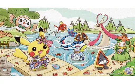 集合(兼六園) お手紙風 「ポケットモンスター」 ポケモンセンター・ポケモンストア・ポケモンセンターオンライン グッズ購入特典
