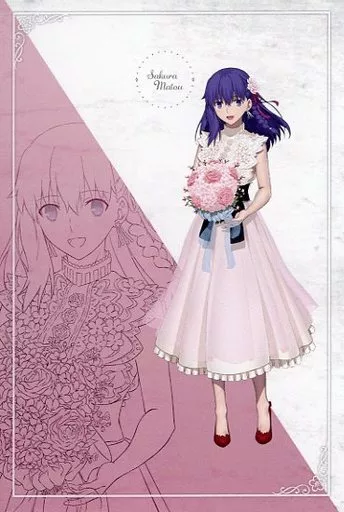 Fate ufotableダイニング 間桐桜 ポストカード 3枚セット 駿河屋 -<中古>間桐桜 ポストカード 「劇場版 Fate/stay night