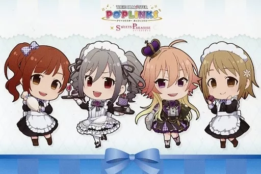 アイドルマスター シンデレラガールズ ポストカード 「アイドルマスター ポップリンクス×SWEETS PARADISE」 グッズ購入特典