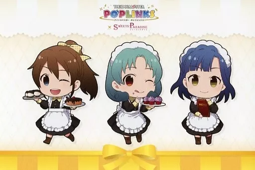 アイドルマスター ミリオンライブ! ポストカード 「アイドルマスター ポップリンクス×SWEETS PARADISE」 グッズ購入特典