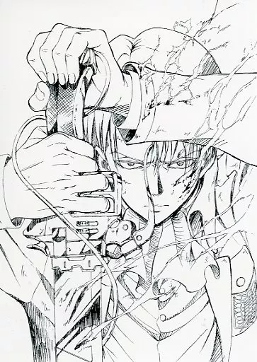 リヴァイ・アッカーマン ポストカード 「進撃の巨人 原画集 第4巻」 アニメイト購入特典