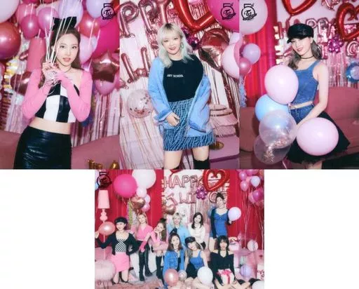 TWICE 5周年Anniversary 招待状風ポストカード TWICE 5周年Anniversary 招待状風ポストカード TWICE 5周年Anniversary