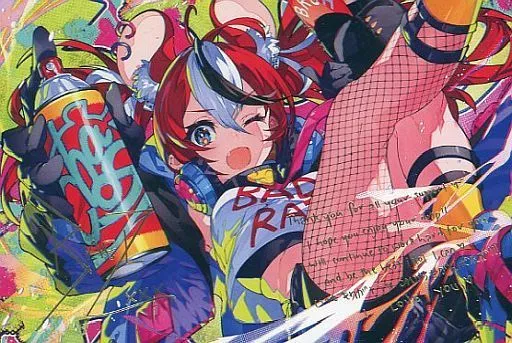 ポストカード　ハコス・ベールズ 箔押し複製サイン＆メッセージ入りMika Pikazo描き下ろしポストカード 「バーチャルYouTuber ホロライブ ハコス・ベールズ 誕生日記念2022 誕生日記念フルセット」 購入特典