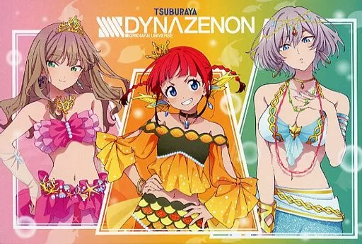 ダイナゼノン×スイーツパラダイス 南夢芽＆飛鳥川ちせ＆ムジナ クリアファイル 中古】クリアファイル 南夢芽＆飛鳥川ちせ＆ムジナ A4クリアファイル