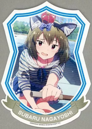 永吉昴(エレクトロフェアリー/覚醒前) ダイカットポストカード 「アイドルマスター ミリオンライブ!」 アイドルマスターオフィシャルショップ くじM＠STER D賞