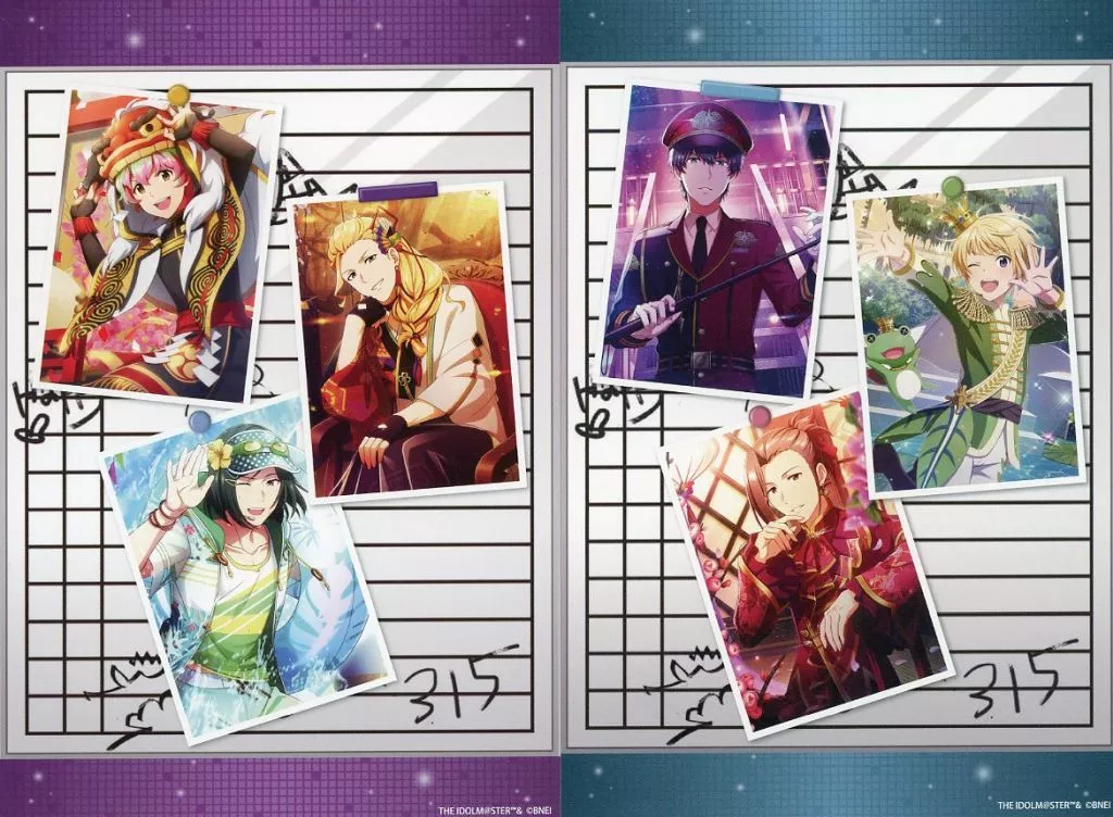 Beit＆彩 マイデスク風ポストカードセット(2枚セット) 「コトブキヤくじ アイドルマスター SideM Event Collection2」 10連セット購入特典