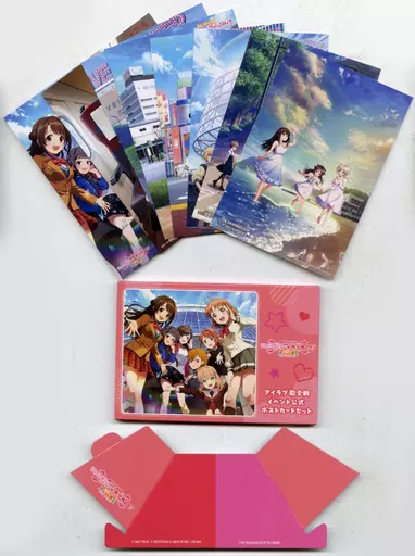 集合 アイラブ歌合戦 イベント公式ポストカードセット 「異次元フェス アイドルマスター★・ラブライブ!歌合戦」