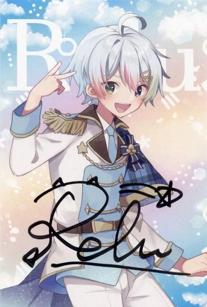 Relu(すたぽら) 直筆サイン入りポストカード 「StarLight Festival ～ 1st One-man Live ～」 来場特典