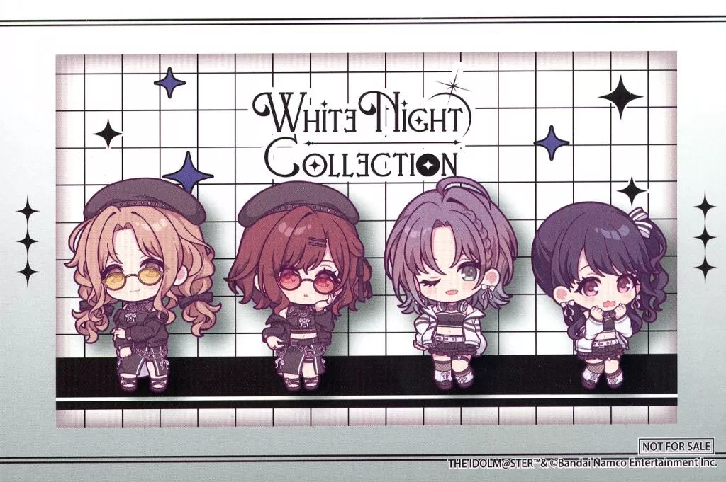ノクチル ポストカード 「アイドルマスター シャイニーカラーズ 櫻木真乃＆浅倉透 POP UP SHOP White Night Collection」 グッズ購入特典