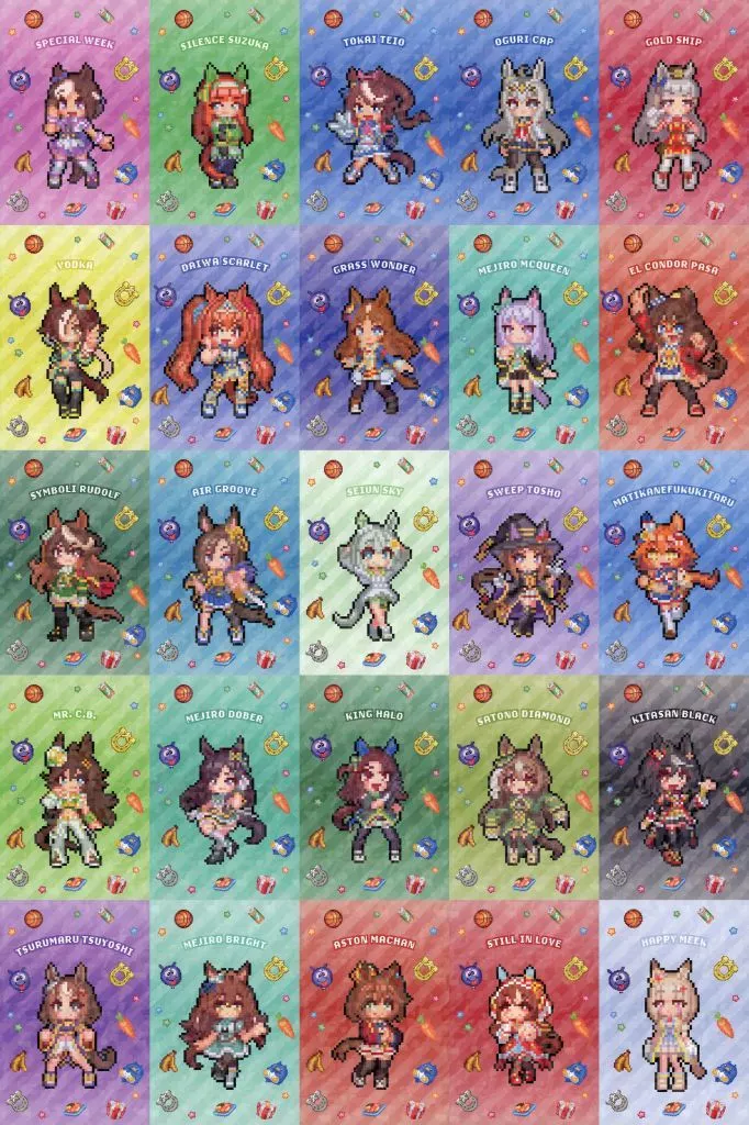 全25種セット ホログラム 「ウマ娘 プリティーダービー 熱血ハチャメチャ大感謝祭! アニメイトフェア」 グッズ購入特典