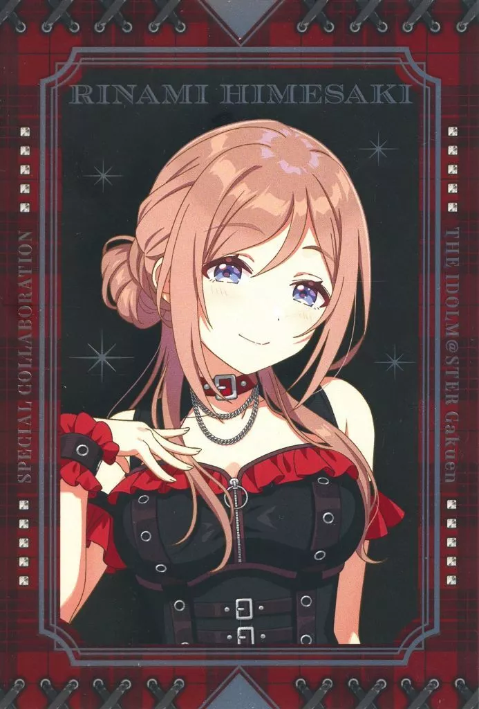 姫崎莉波 箔押しポストカード 「学園アイドルマスター×カラオケの鉄人」 初星学園セット注文特典