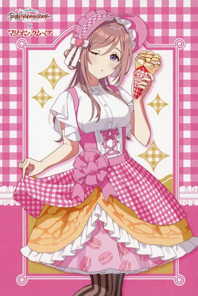 姫崎莉波 ポストカード(描き下ろし) 「学園アイドルマスター×マリオンクレープ」 対象商品購入特典