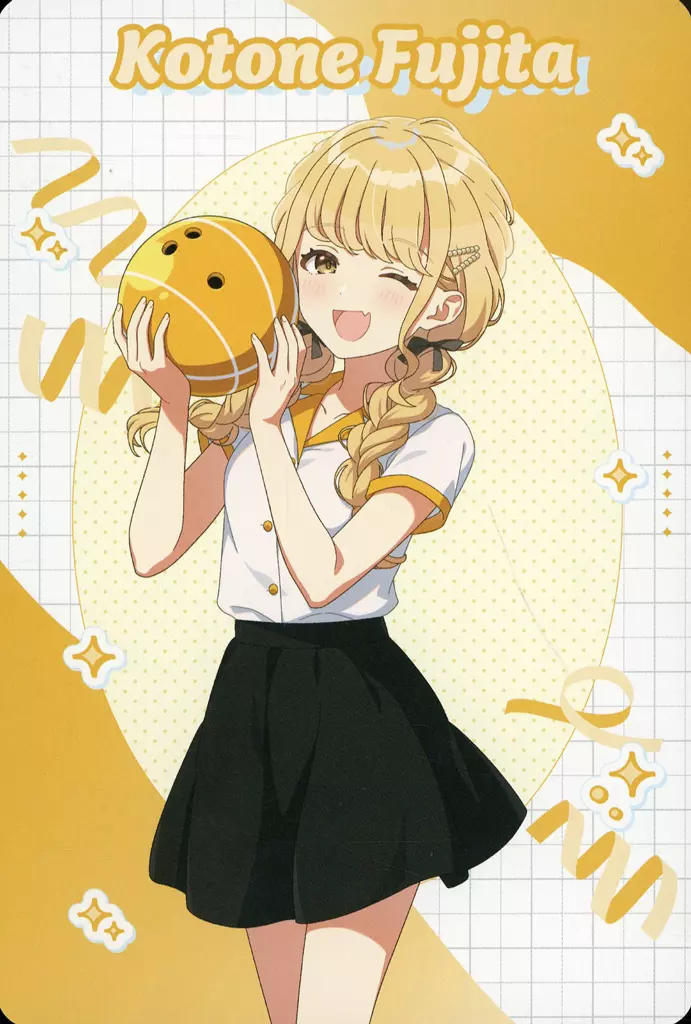 藤田ことね ポストカード 「学園アイドルマスター×ROUND1」 店舗限定対象商品購入特典