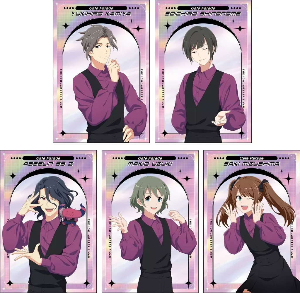 Cafe Parade ポストカードセット サマーマーケット 「アイドルマスター SideM」