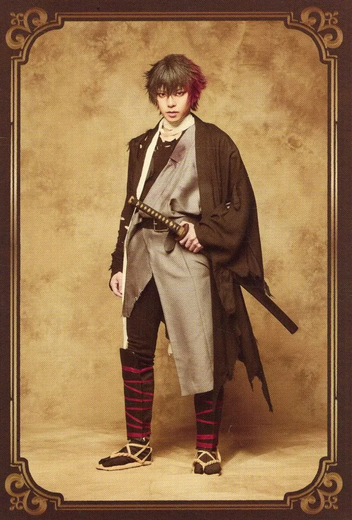 石川凌雅(肥前忠広) ポストカード 戦闘ver. 「DMMスクラッチ! ミュージカル『刀剣乱舞』~坂龍飛騰~ スクラッチ」 Wチャンス賞第2弾