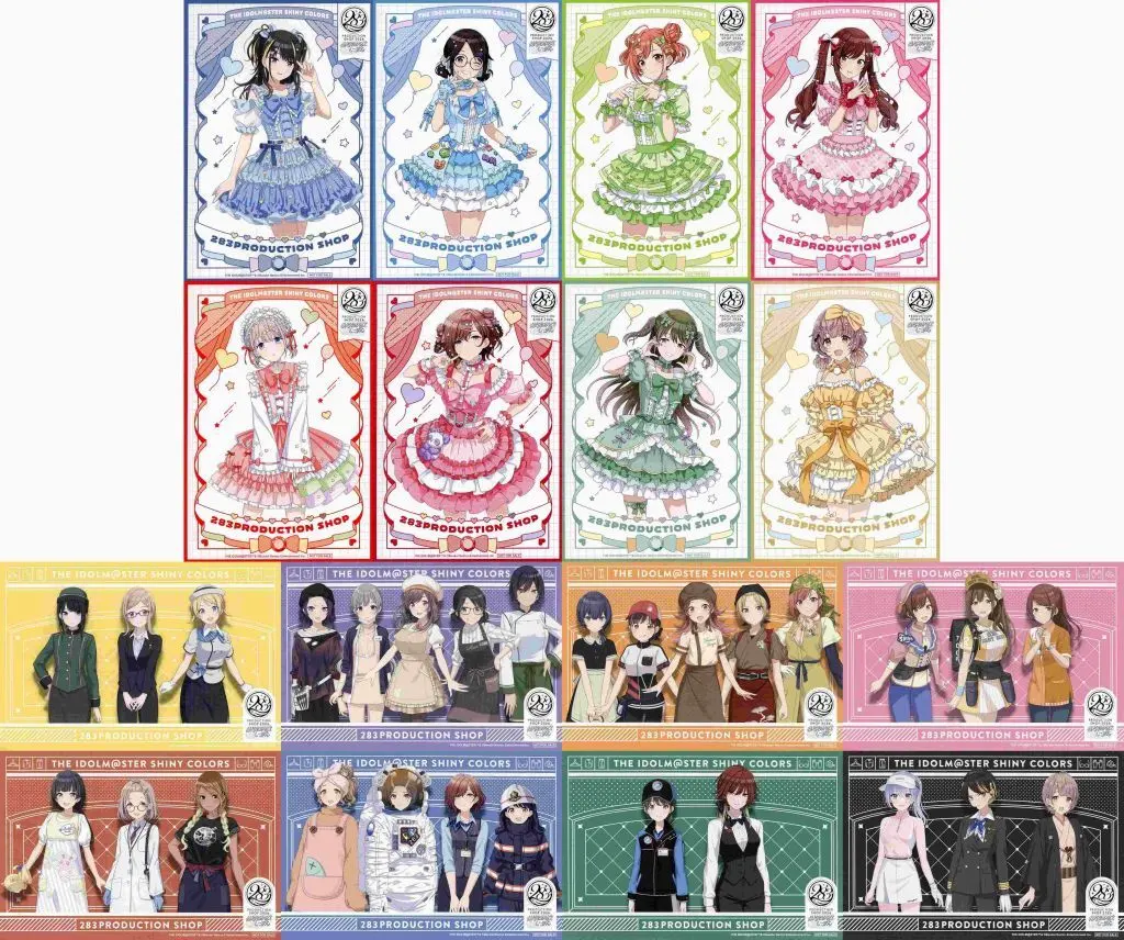 全16種セット ポストカード 「アイドルマスター シャイニーカラーズ 283PRODUCTION SHOP 2026 #KAWAII しーずん」 対象商品購入特典