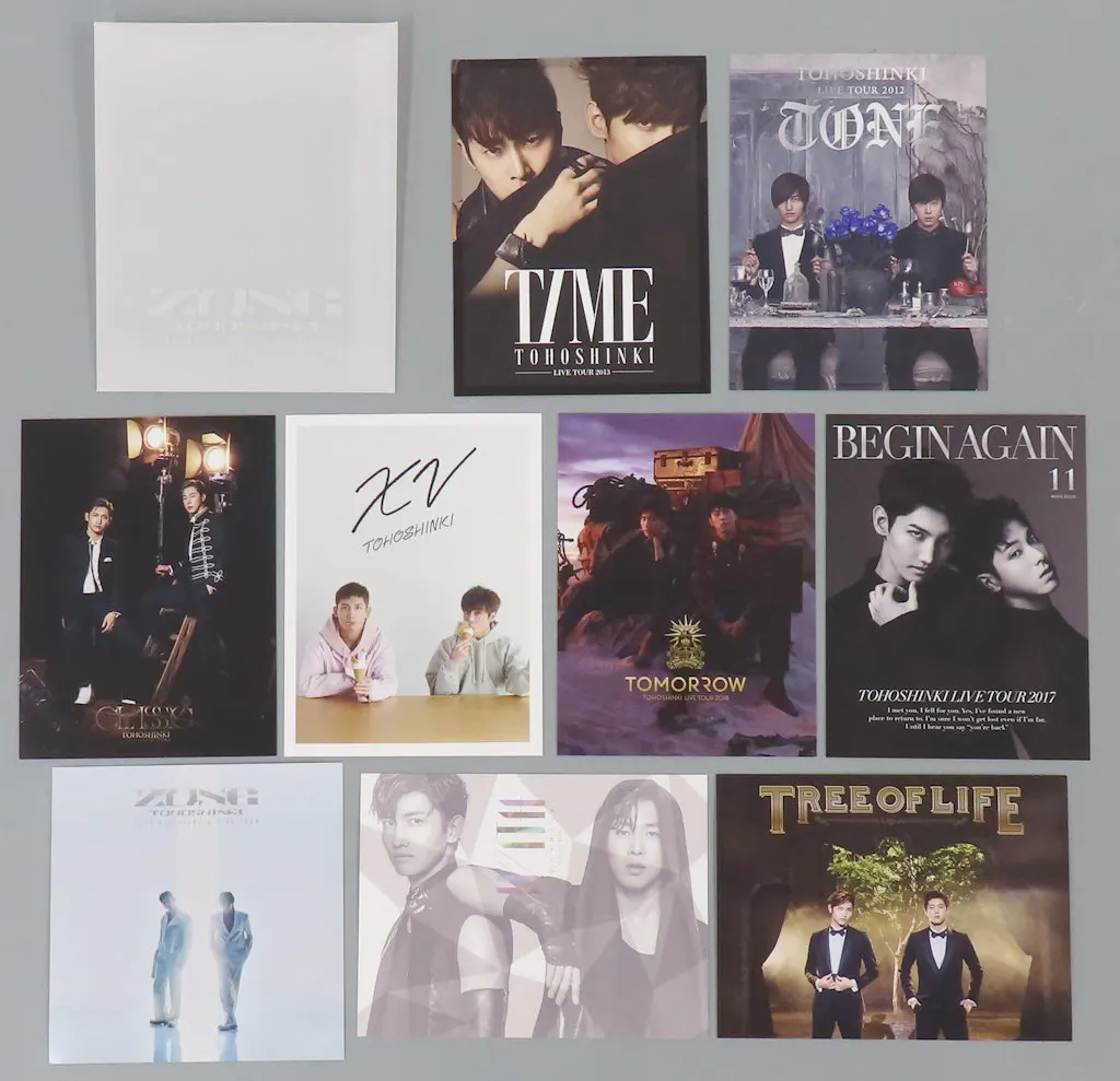 SOLD OUT＊東方神起＊ポストカード 駿河屋 -<中古>東方神起 ポストカードセット(9枚組) 「東方神起 20th