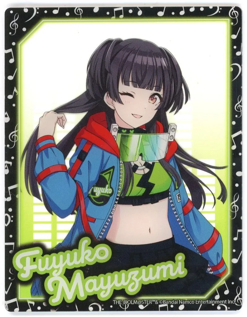 黛冬優子(縦向き) 「アイドルマスター シャイニーカラーズ×カラオケ館 アクリルカード 05.オリジナル衣装ver.(描き下ろしイラスト)」