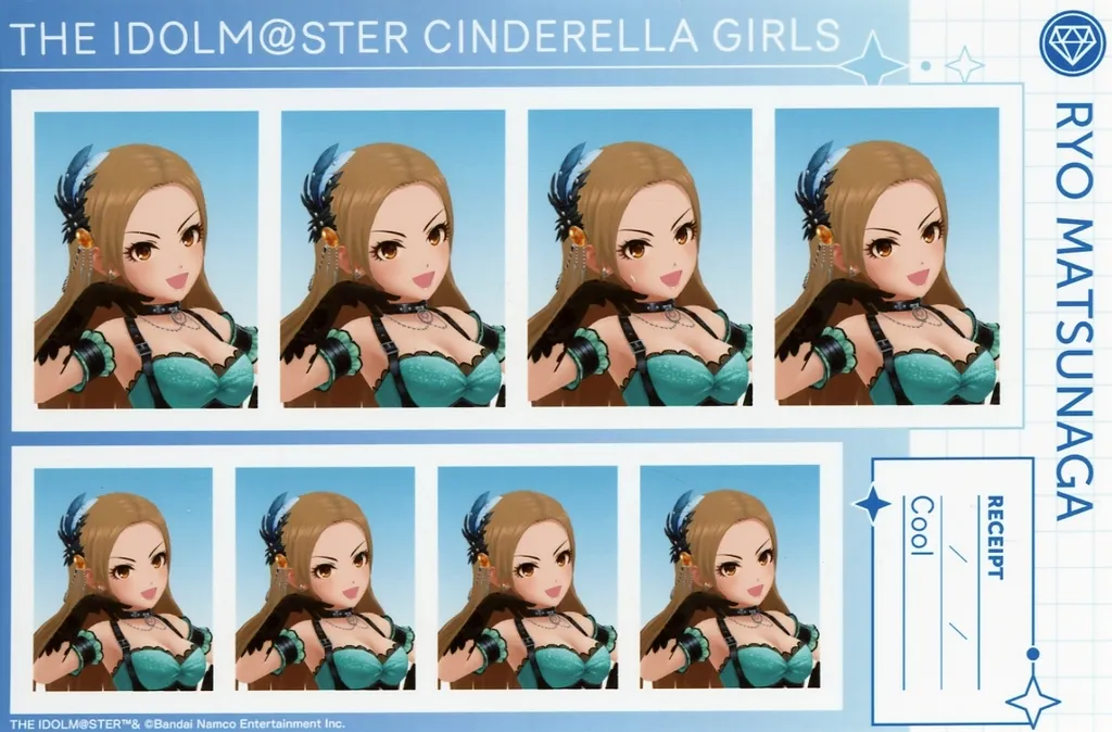 松永涼 「THE IDOLM＠STER CINDERELLA GIRLS STARLIGHT STAGE WITH ～キミと歩んだ輝きの軌跡～ 証明写真館コレクション/Cool・B」